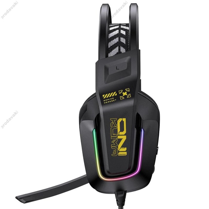 Дротові навушники Onikuma X13 wired gaming Headphone RGB Black